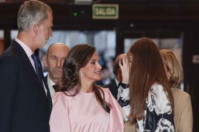 La Familia Real en el XXXI Concierto Premios Princesa de Asturias