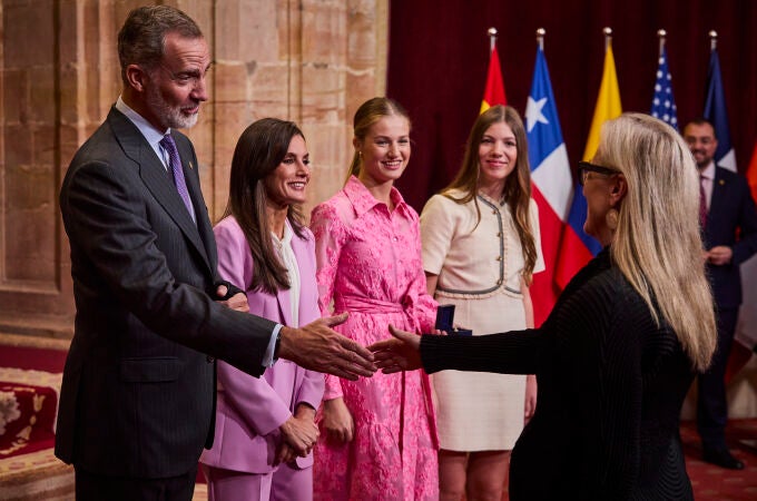 Audiencia Premios Princesa de Asturias de SS.MM. los Reyes Felipe VI y Letizia y SS.AA.RR. la Princesa de Astu