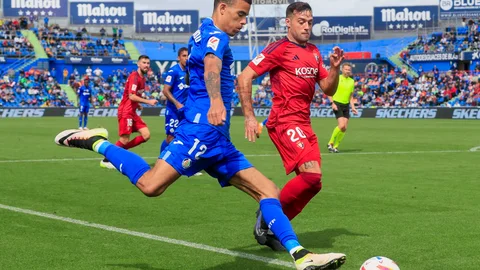 Mason Greenwood con el Getafe