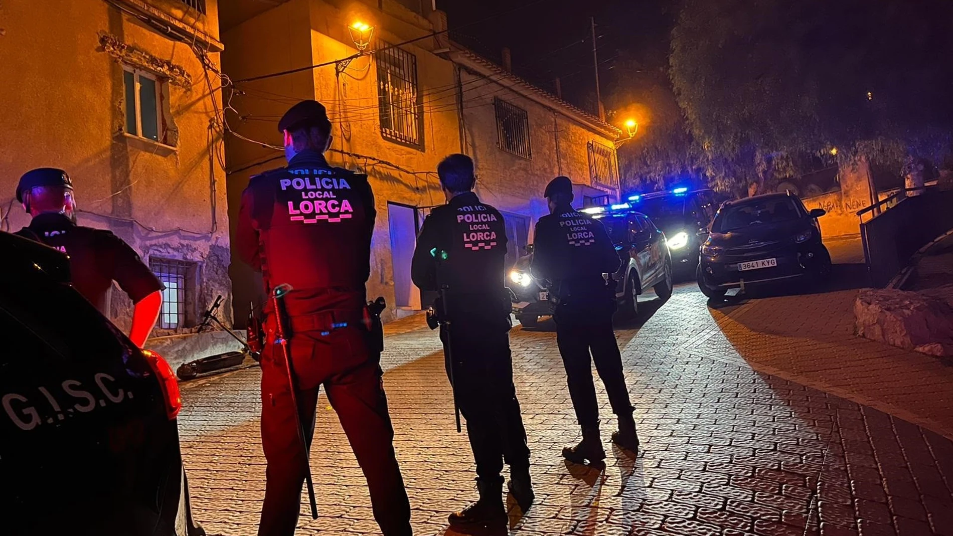 MURCIA.-Policía Local de Lorca establece un dispositivo especial en San Diego tras una reyerta este fin de semana