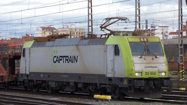 Tren de mercancías de Captrain