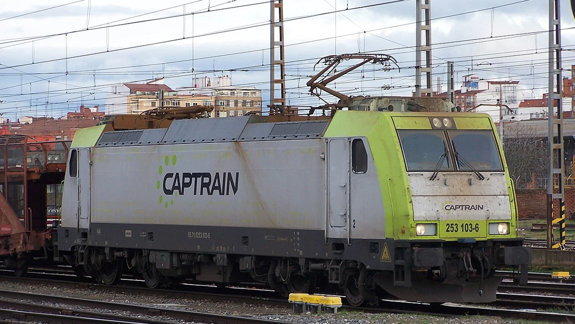 Tren de mercancías de Captrain