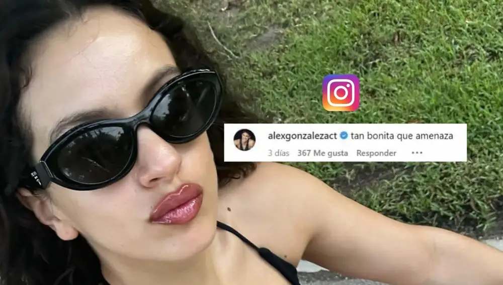 Álex González y su misterioso comentario a Rosalía