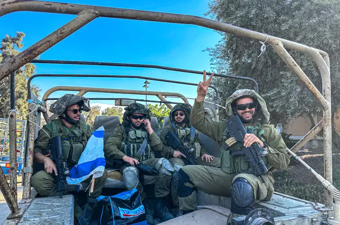 Con el Ejército israelí: 