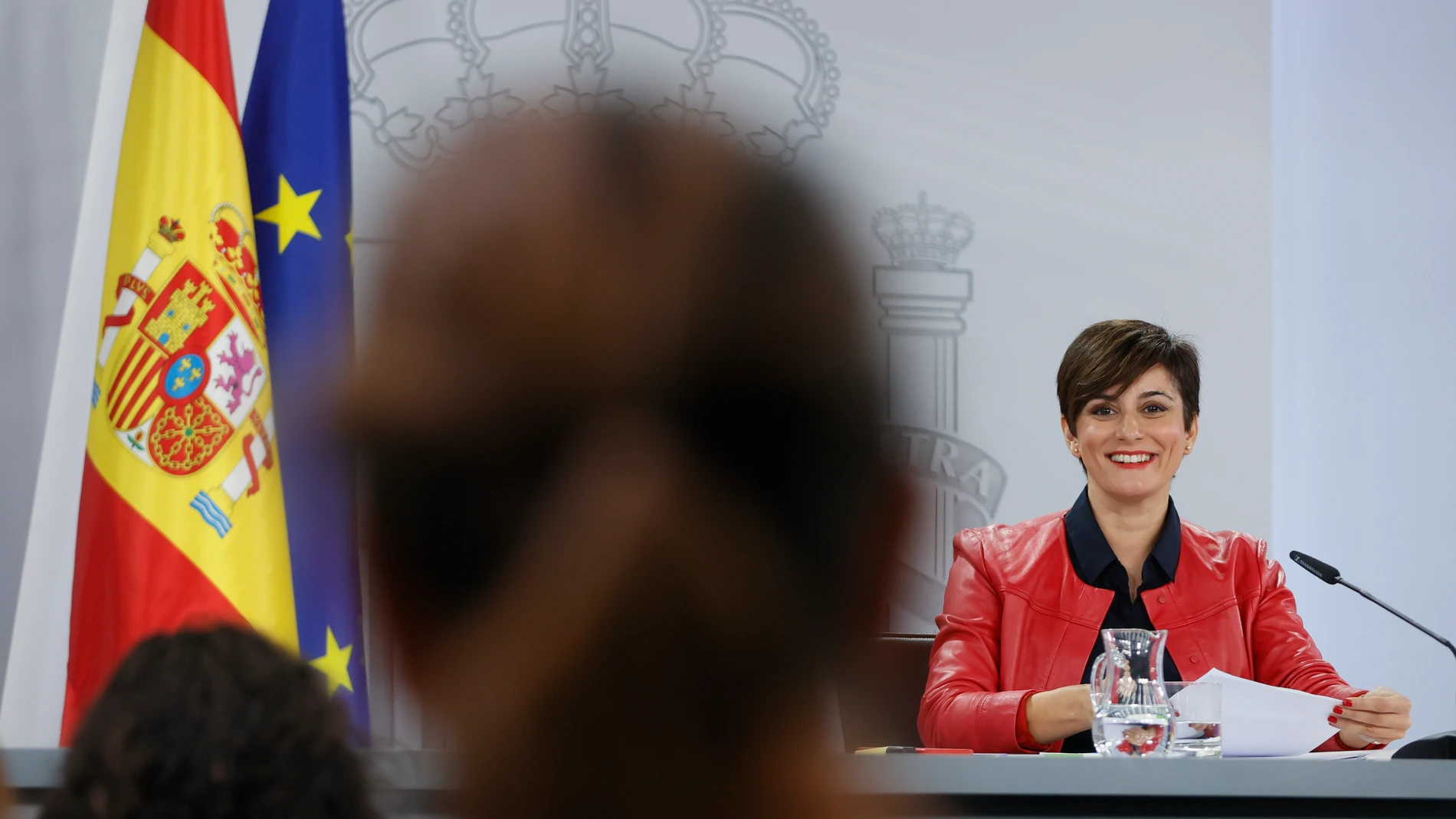 Isabel Rodríguez, en la conferencia de prensa posterior al Consejo de ministros
