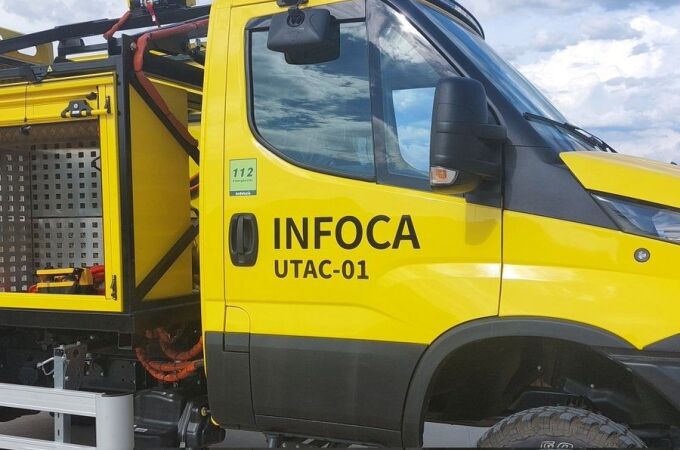 Camión del Infoca