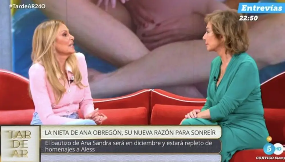 Ana Obregón y Ana Rosa Quintana en &quot;TardeAR&quot;