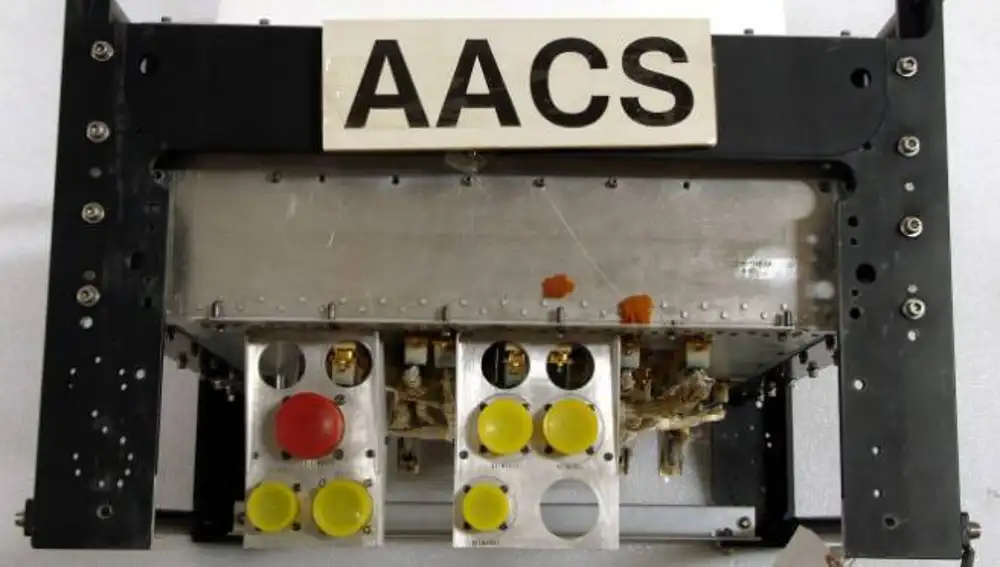 Un conjunto de subsistema AACS de la nave espacial Voyager.