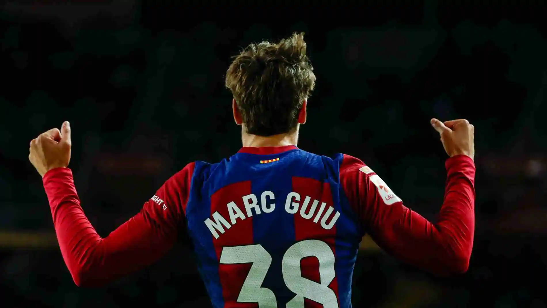 El debutante Marc Guiu hizo historia con el FC Barcelona