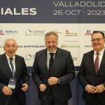 El presidente de las Cortes, Carlos Pollán, interviene en la inauguración del VI Congreso Nacional de Áreas Empresariales