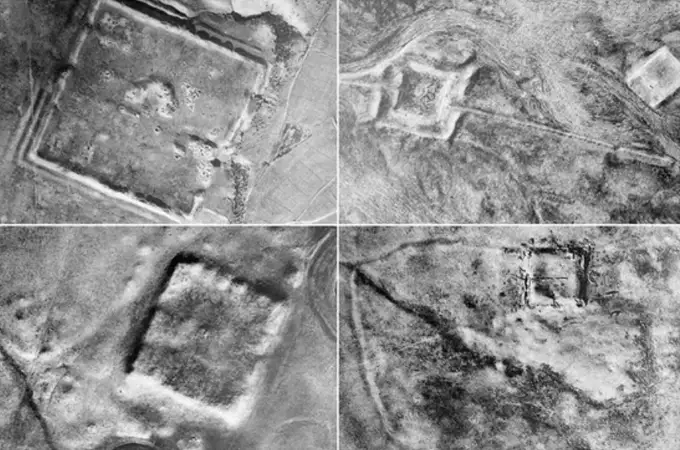 Imágenes desclasificadas de satélites de la Guerra Fría revelan 400 fortalezas romanas