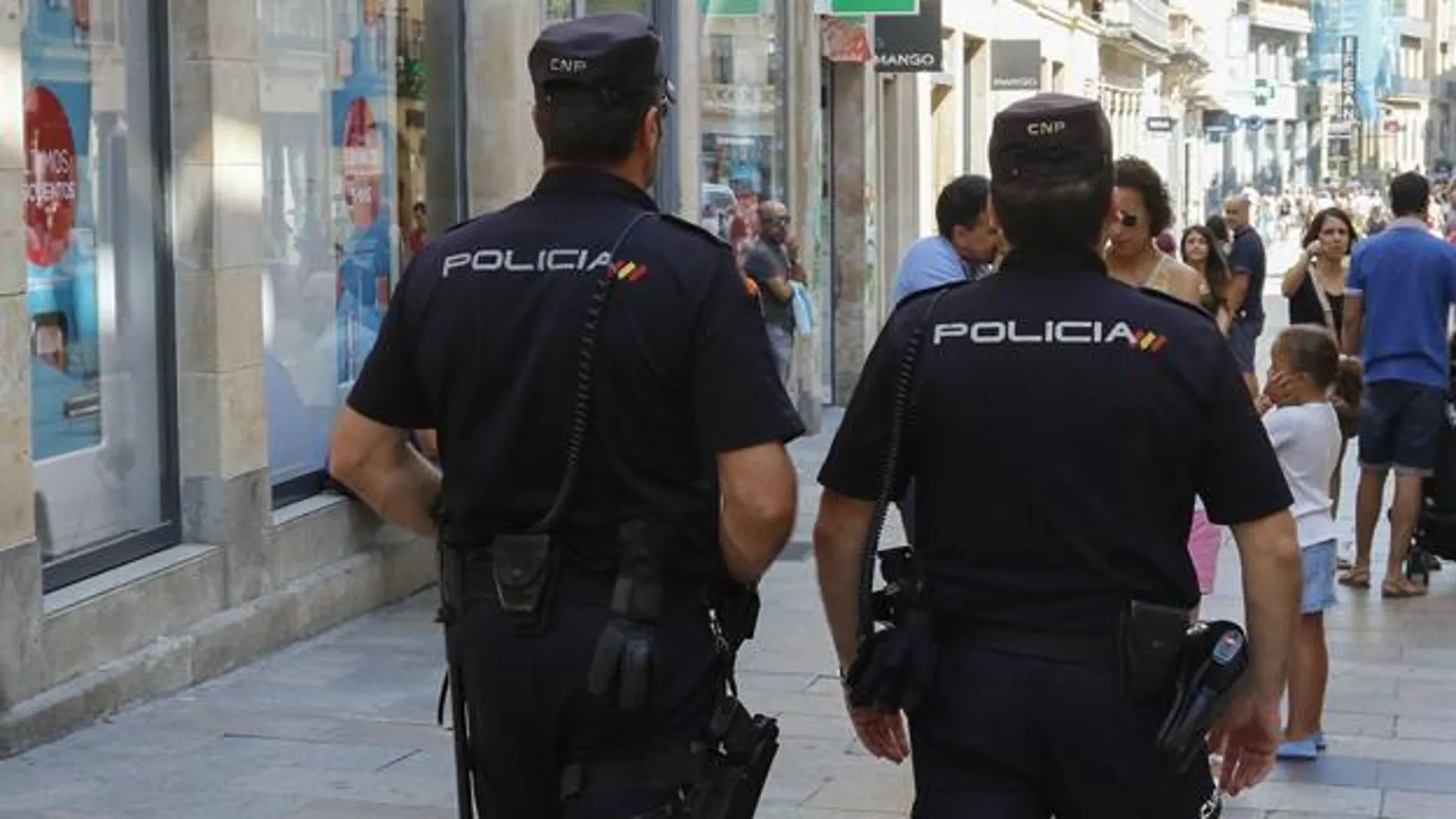 Agentes de la Policía Nacional de Valladolid