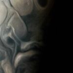 La inquietante “cara” que la NASA ha fotografiado en la atmósfera de Júpiter.