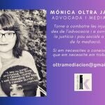 Imagen difundida por Mónica Oltra para anunciar su vuelta a la abogacía