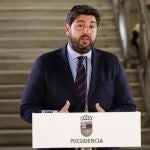 MURCIA.-Agua.- López Miras, sobre el acuerdo de PSOE y Sumar: "Es uno de los peores pactos para la Región de Murcia"