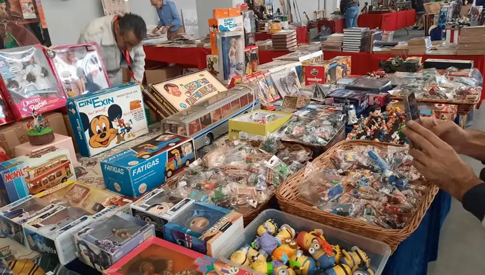 En esta feria el coleccionista podrá encontrar más de 150.000 objetos de todo tipo