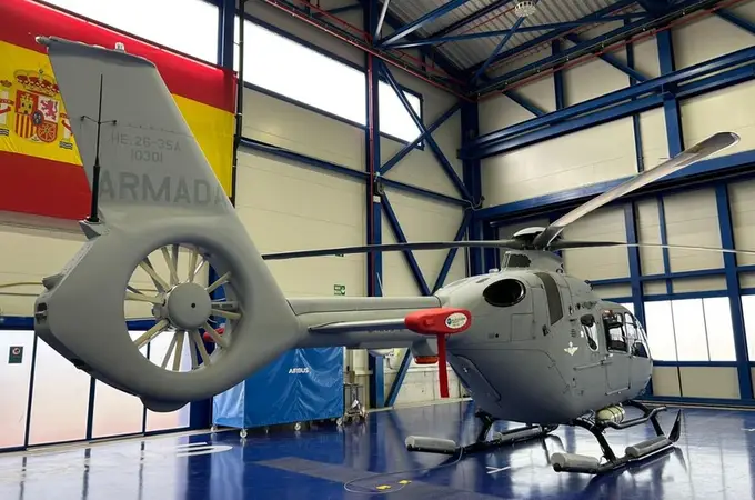 La Armada recibe su primer helicóptero Airbus H135 “Nival” con el que se crea la XII Escuadrilla de la Flotilla de Aeronaves