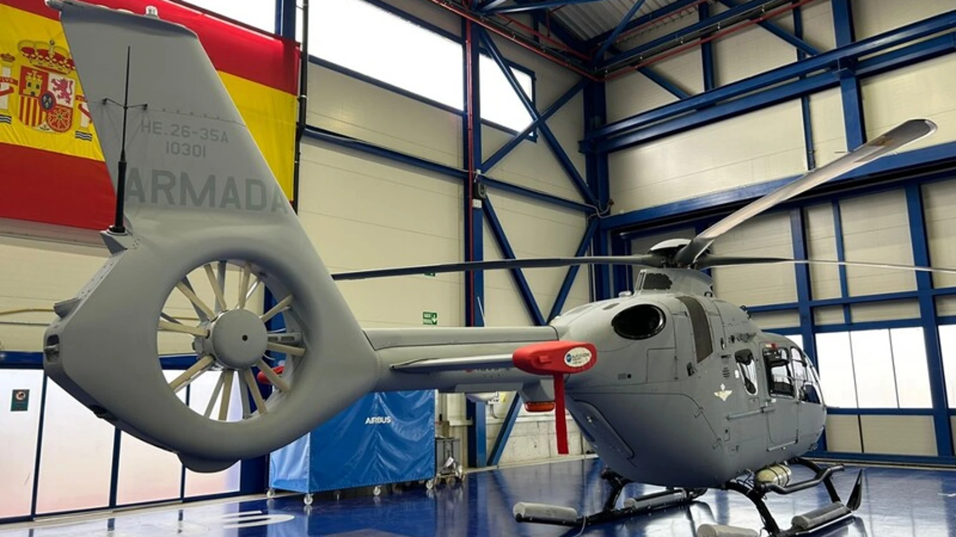 Primer helicóptero Airbus H135 “Nival” que recibe la Armada