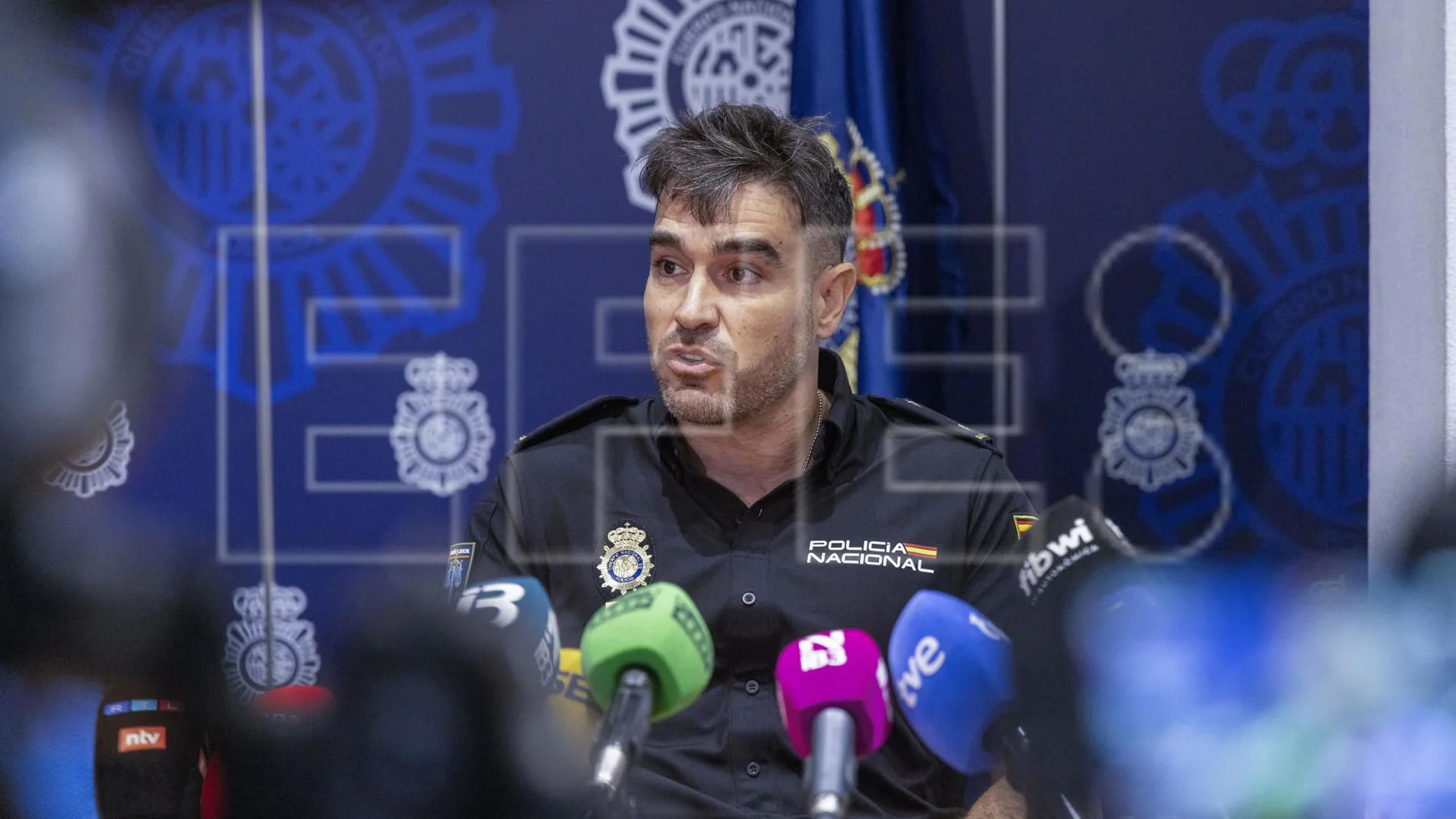 El Inspector Jefe del Grupo de Homicidios y Policía Judicial, Ángel Ruiz