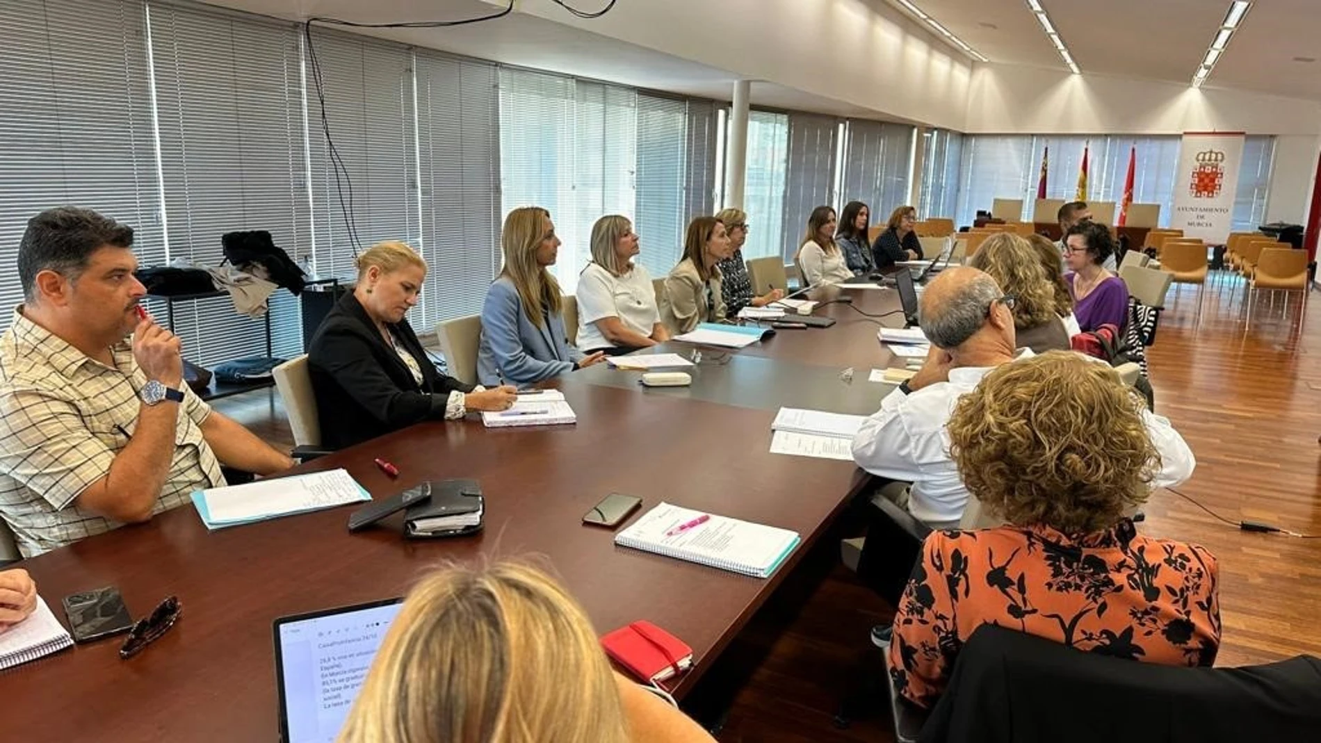 La Concejalía de Bienestar Social, Familia y Salud del Ayuntamiento de Murcia, que dirige Pilar Torres, ha organizado esta semana un encuentro de Inter-Redes AYUNTAMIENTO DE MURCIA 28/10/2023