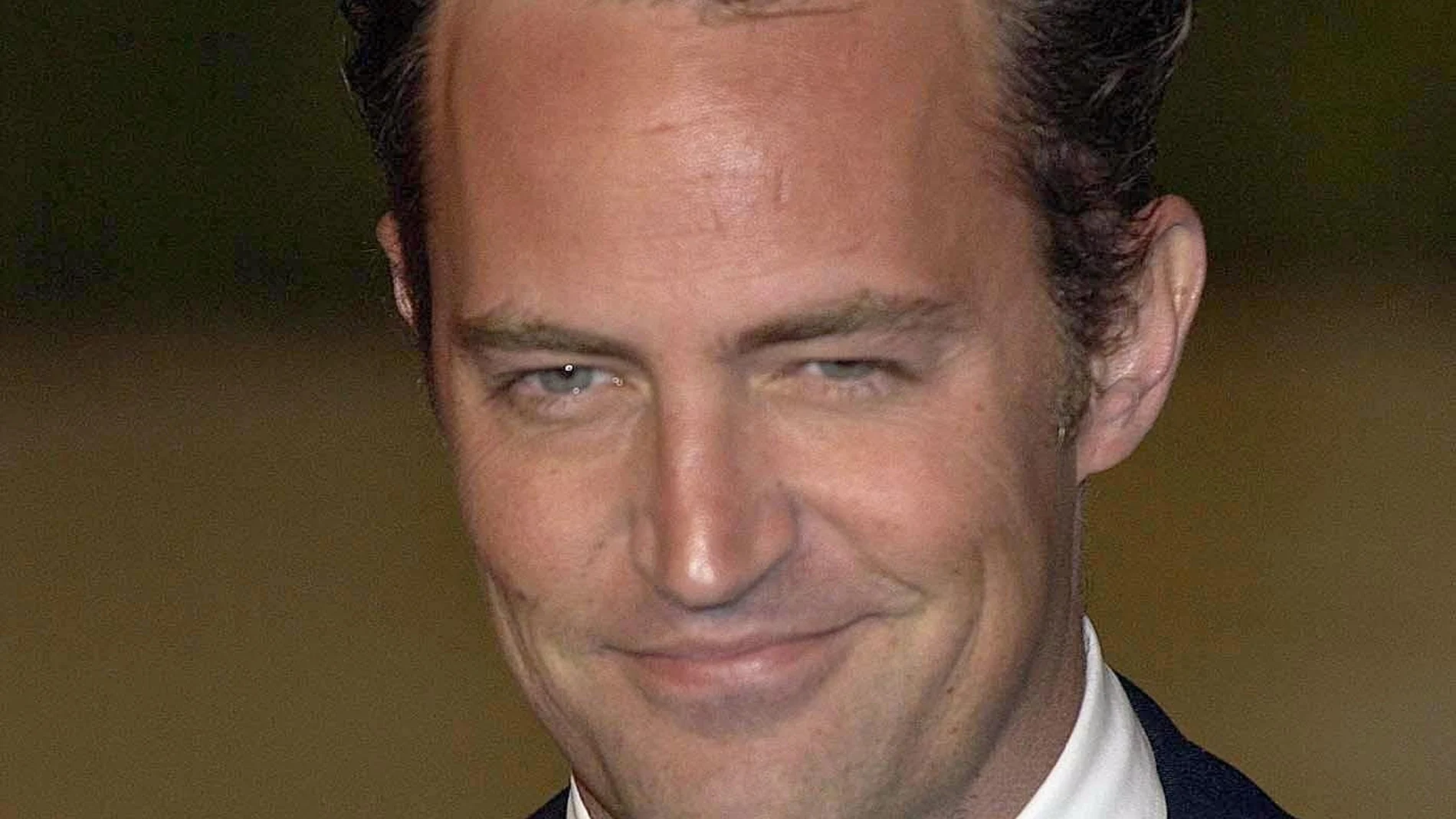 Actor Matthew Perry arrives for the Vanity Fair after-party at Morton's, Melrose Avenue in Los Angeles, following the 76th Academy Awards.