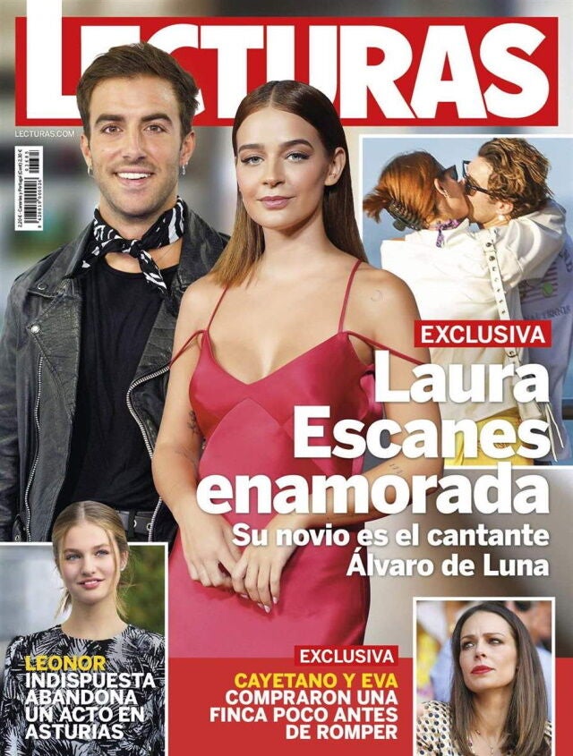 Portada de la revista Lecturas con Laura Escanes y Álvaro de Luna