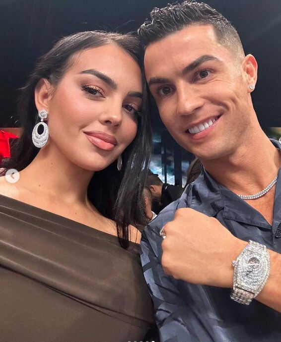 Georgina Rodríguez y Cristiano Ronaldo