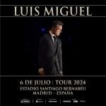 MADRID.-Luis Miguel actuará el próximo 6 de julio en el Estadio Santiago Bernabéu de Madrid