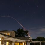 Lanzamiento del misil balístico intercontinental Minuteman III desde la base californiana Vandenberg