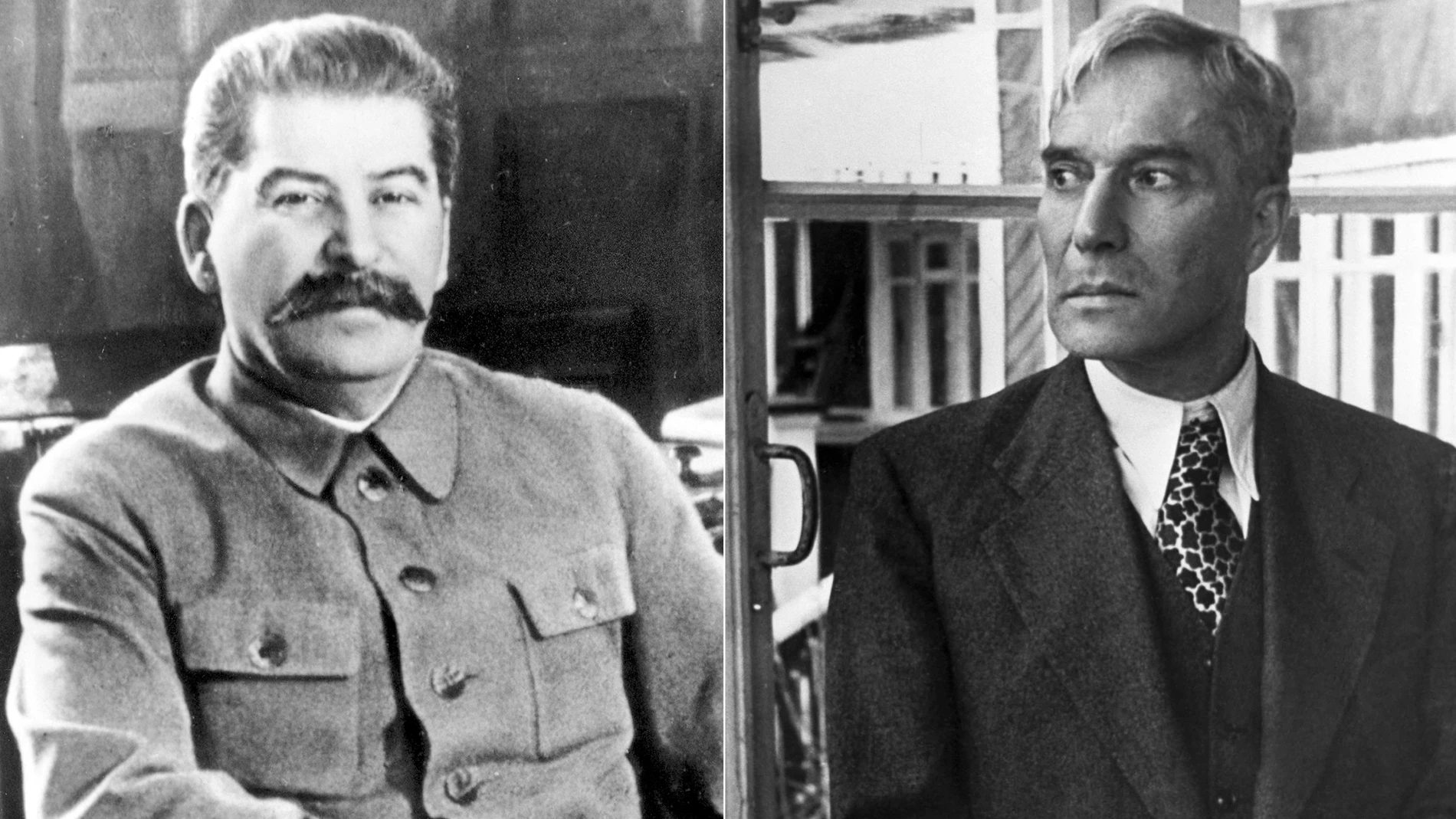 Josef Stalin y Borís Pasternak