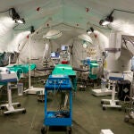 Interior del ROLE 2F, el avanzado sistema quirúrgico de campaña militar 