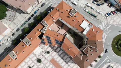 Instalación de Iberdrola en el colegio Antonio Machado de Salamanca