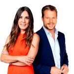 Alicia Senovilla y Jota Abril, presentadores de las campanadas de Telemadrid