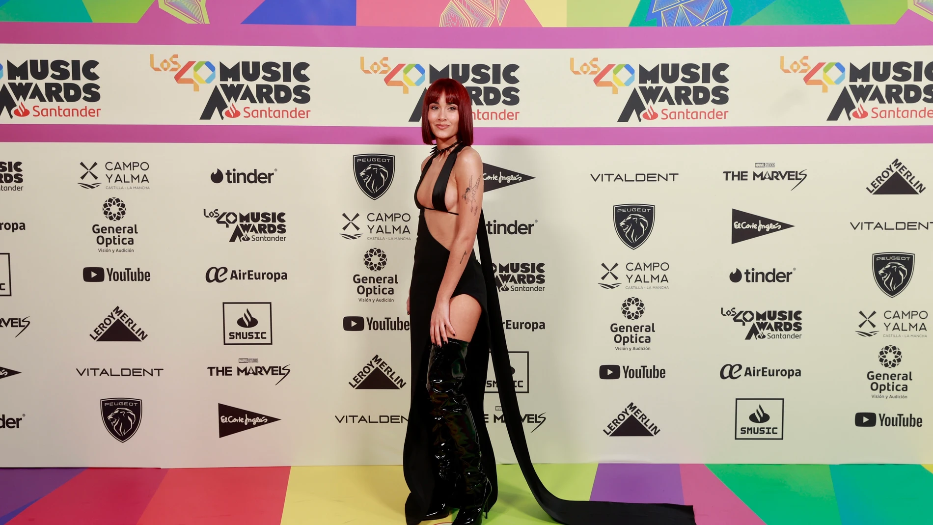 La cantante Aitana en Los40 Music Awards 2023 ELENA BUENAVISTA 03/11/2023