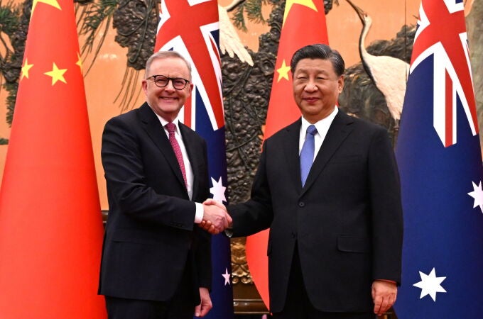 Australian Prime Minister Albanese meets Chinese President Xi Jinping