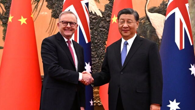 Australian Prime Minister Albanese meets Chinese President Xi Jinping