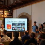 Presentación de uno de los proyectos del pasado año