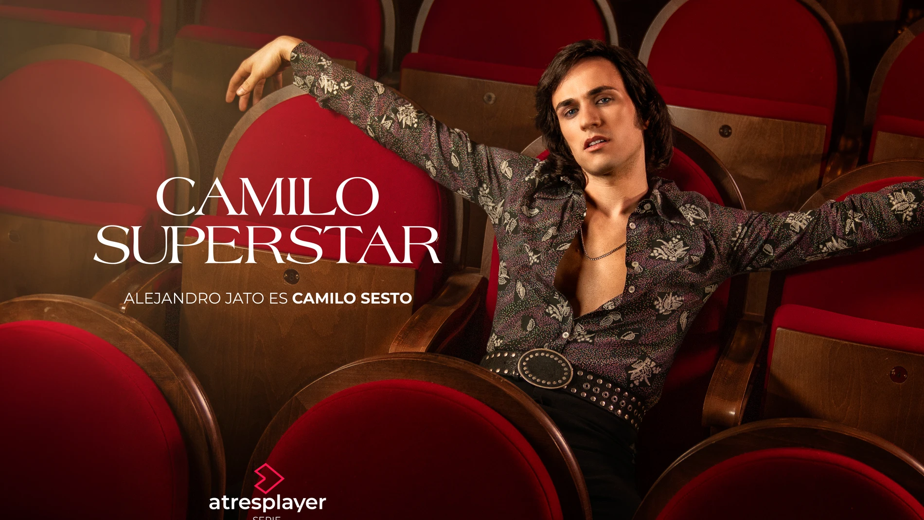 Alejandro Jato encarna a Camilo Sesto en la ficción de atresplayer