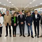 El alcalde de Valladolid, Jesús Julio Carnero, en la inauguración del nuevo supermercado ecoeficiente de Mercadona en Valladolid
