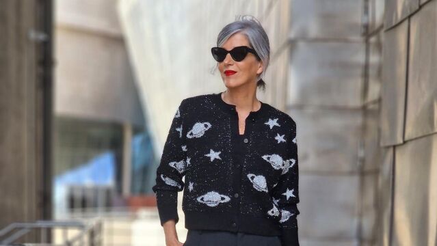 Carmen Gimeno con look de Zara.