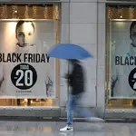 Black Friday en los comercios del centro de Madrid. 