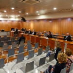 Momento del veredicto del juicio 