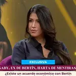 Gabriela Guillén asegura que hará la prueba de paternidad aunque no se lo pida Bertín