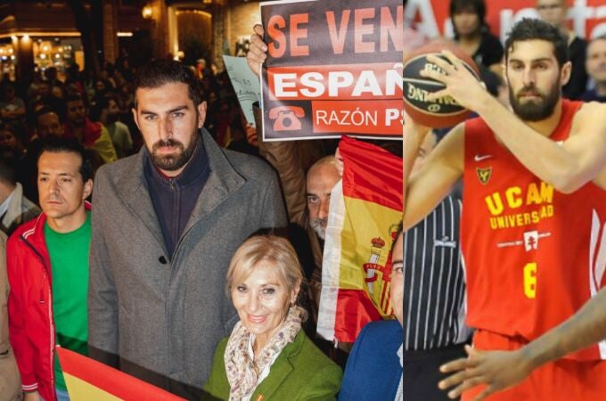 De jugador de baloncesto a azote de Sánchez y líder de las protestas contra los "vendepatrias"