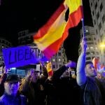 Castellón.- Sucesos.- Dos detenidos por desorden público en la protesta de este viernes ante la sede del PSPV