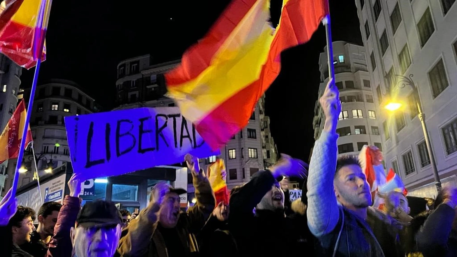 Una concentración frente a la sede del PSPV en València en imagen de archivo EUROPA PRESS 11/11/2023