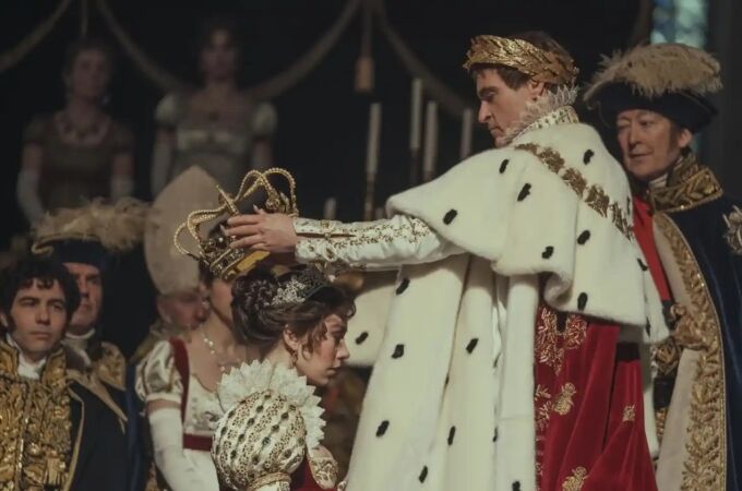 Joaquin Phoenix en la nueva película 'Napoleón'