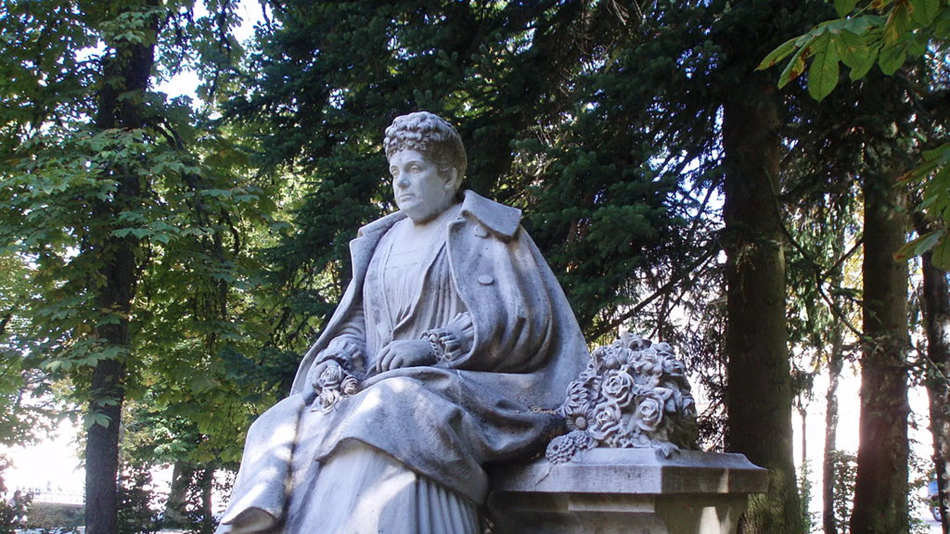 Isabel de Borbón, en un retrato escultórico en La Granja