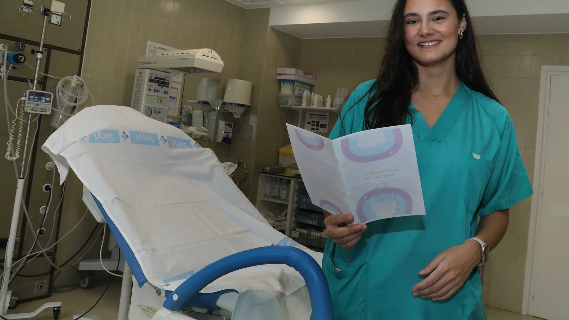 Elena Nieto, trabajadora del Hospital Río Carrión de Palencia.