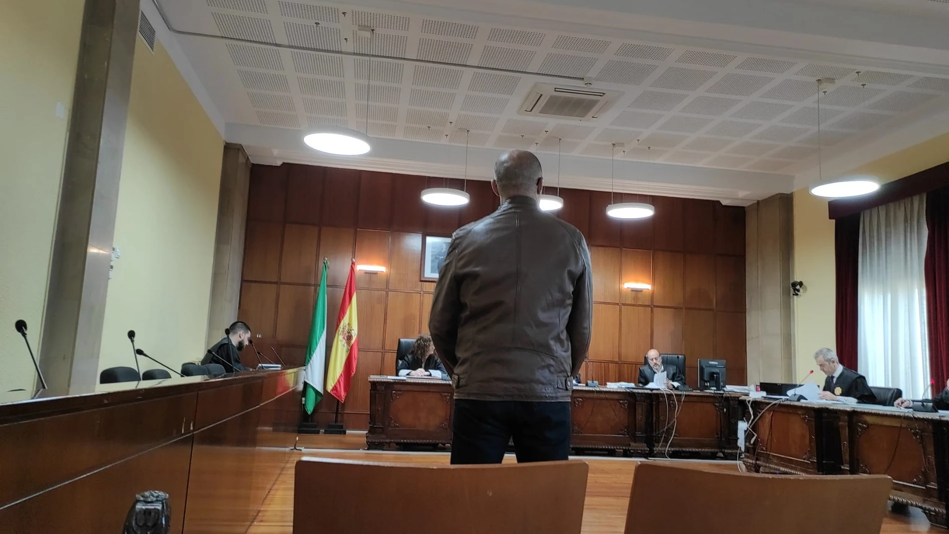 El acusado prestando declaración durante el juicio EUROPA PRESS 13/11/2023